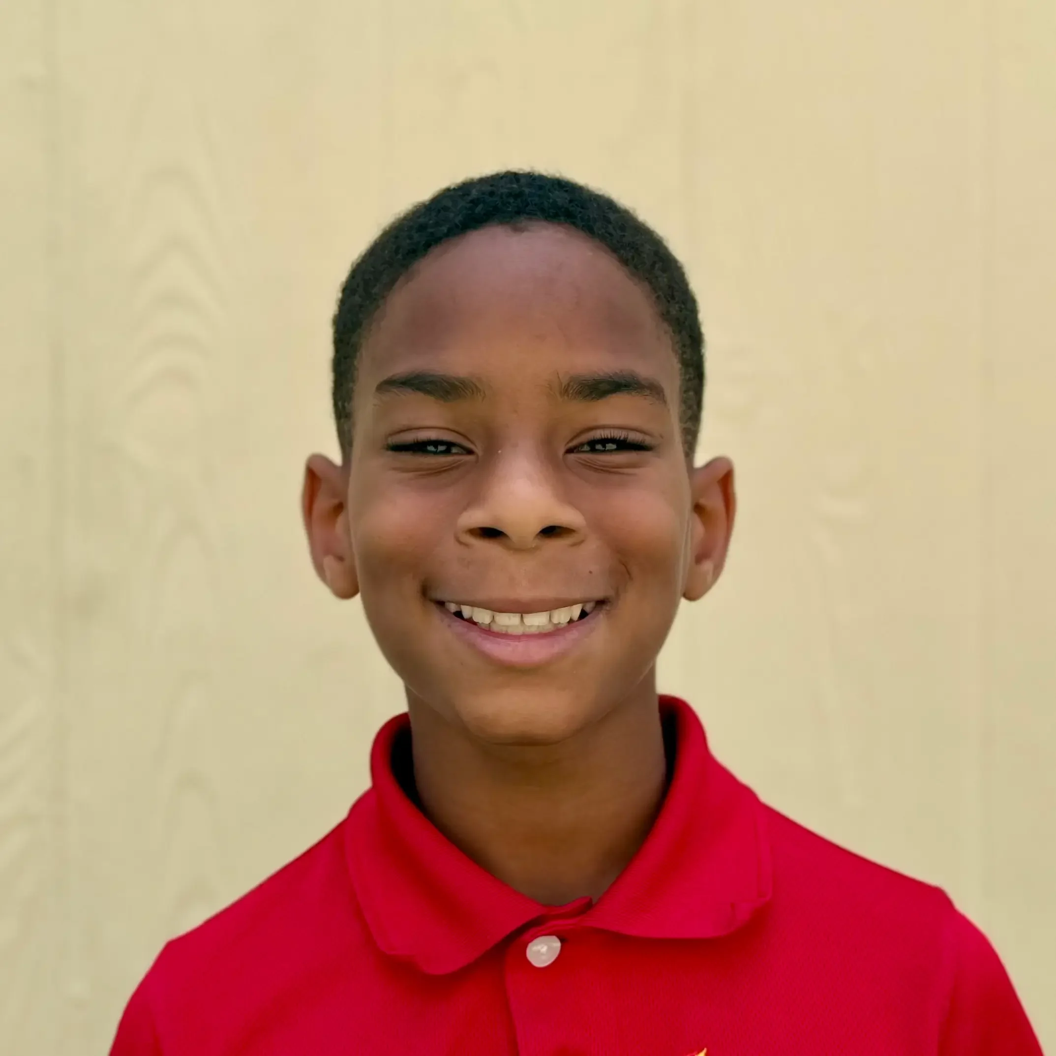Osceola Adventist Christian School student smiling at the camera